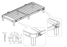 Основание кроватное Комфорт 1.1 СЕ
